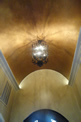 Foyer Ceiling Metallic Faux Finish
